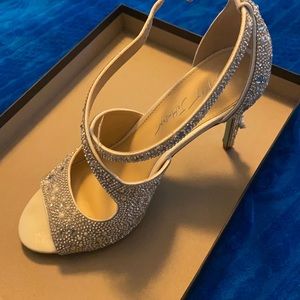 Betsy Johnson heels. Very pretty strap